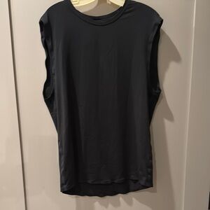 lululemon athletica Black Muscle Tee Sleeveless Relaxed